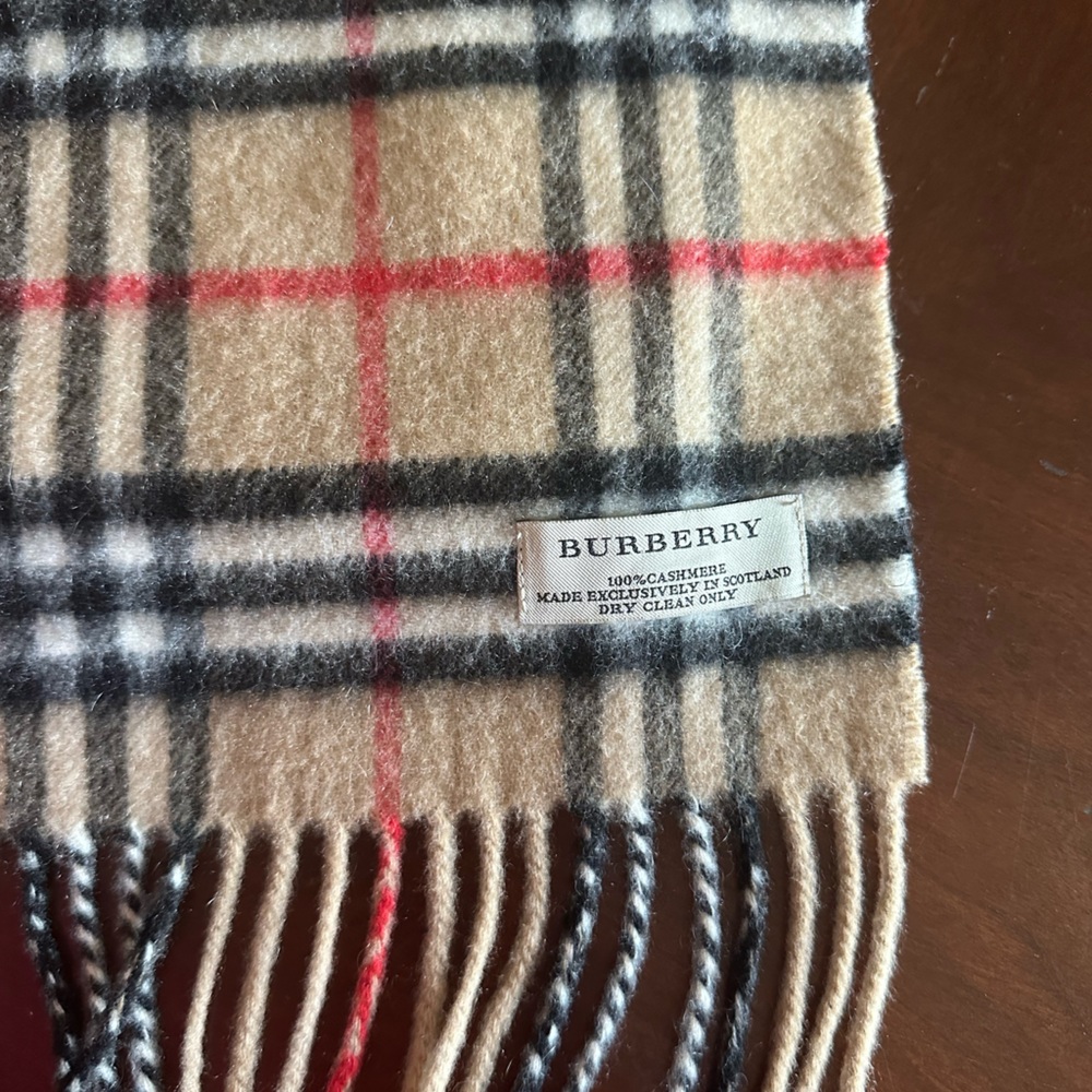 Authentic Burberry Scarf